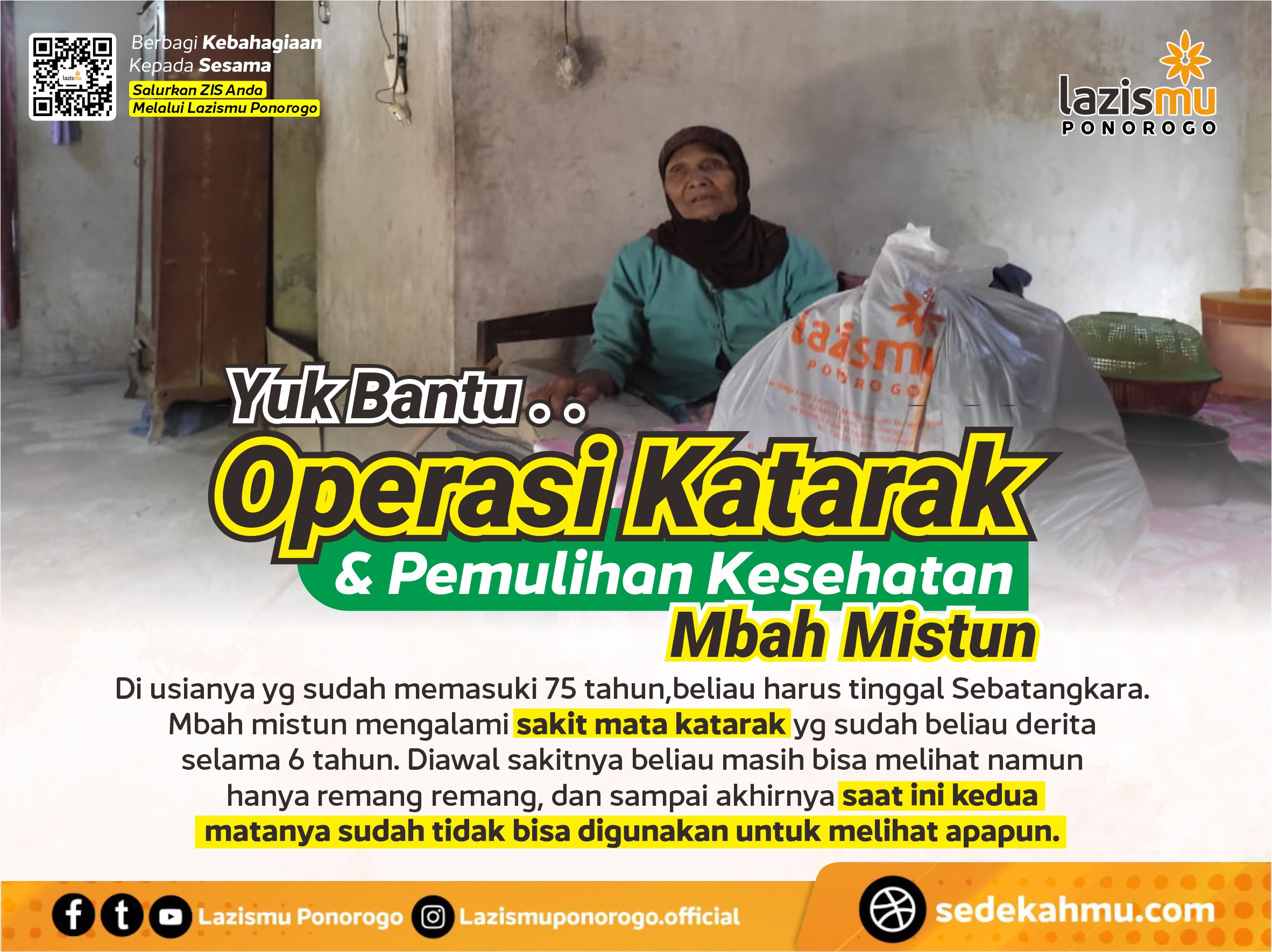 Bantu mbah mistun operasi katarak