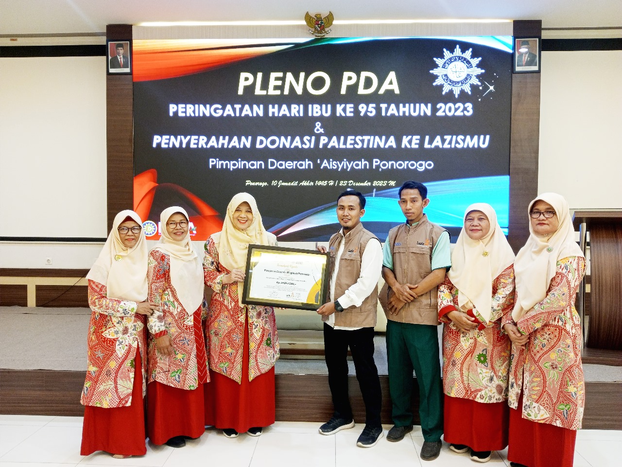 Peduli Palestina : 'Aisyiyah Ponorogo  salurkan bantuan Rp 69 Juta