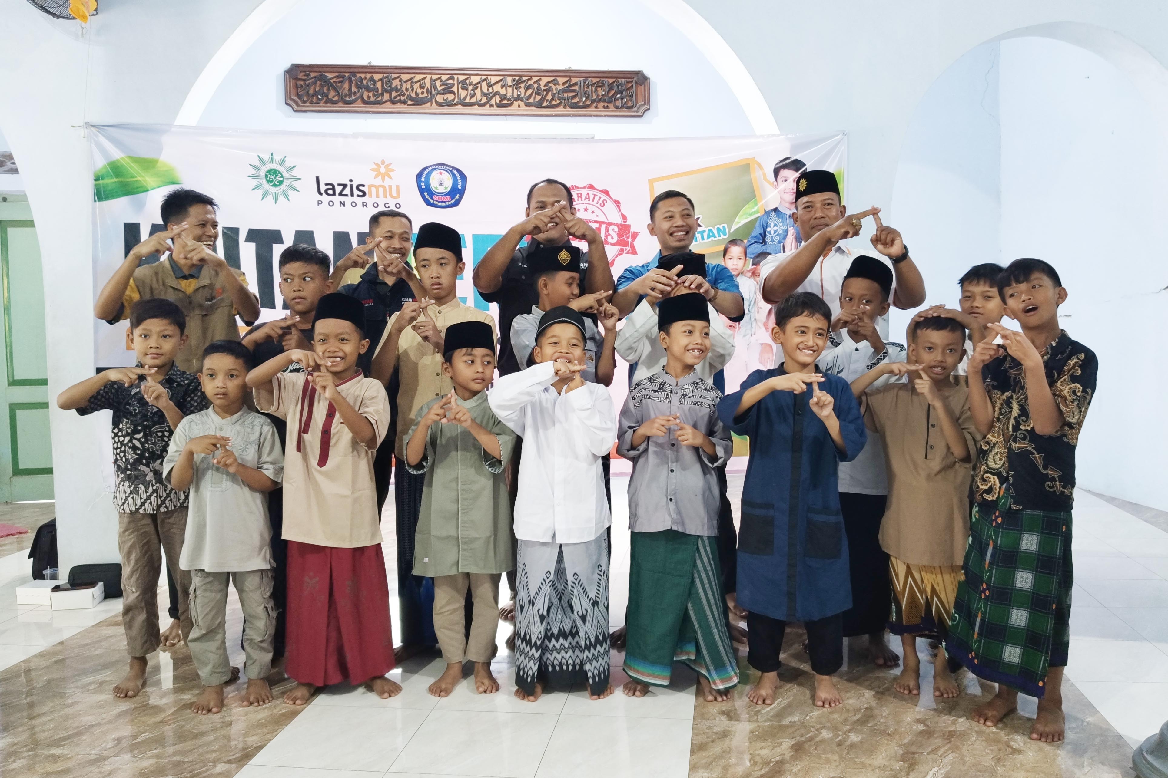 Lazismu Ponorogo Kembali Gelar Khitan Massal gratis dengan Metode Triple Sealer di Mlarak Ponorogo