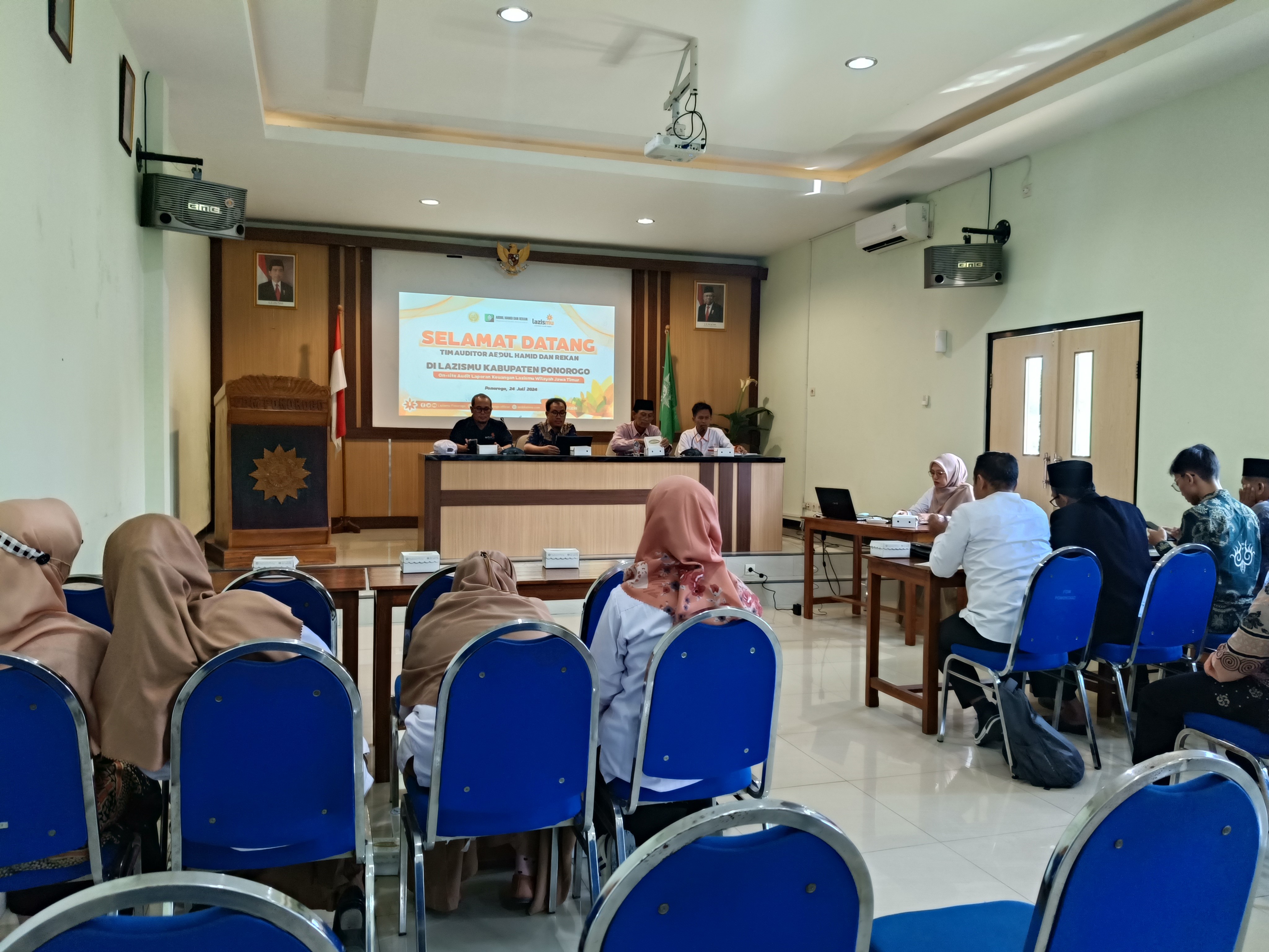 Lazismu Ponorogo Perkuat Pengelolaan Dana ZIS dengan Audit Keuangan  Bersama KAP Abdul Hamid